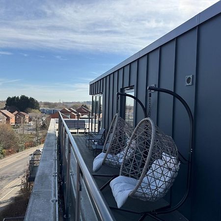 Luxury York Minster Penthouse - Free Gym & Parking Apartment Luaran gambar