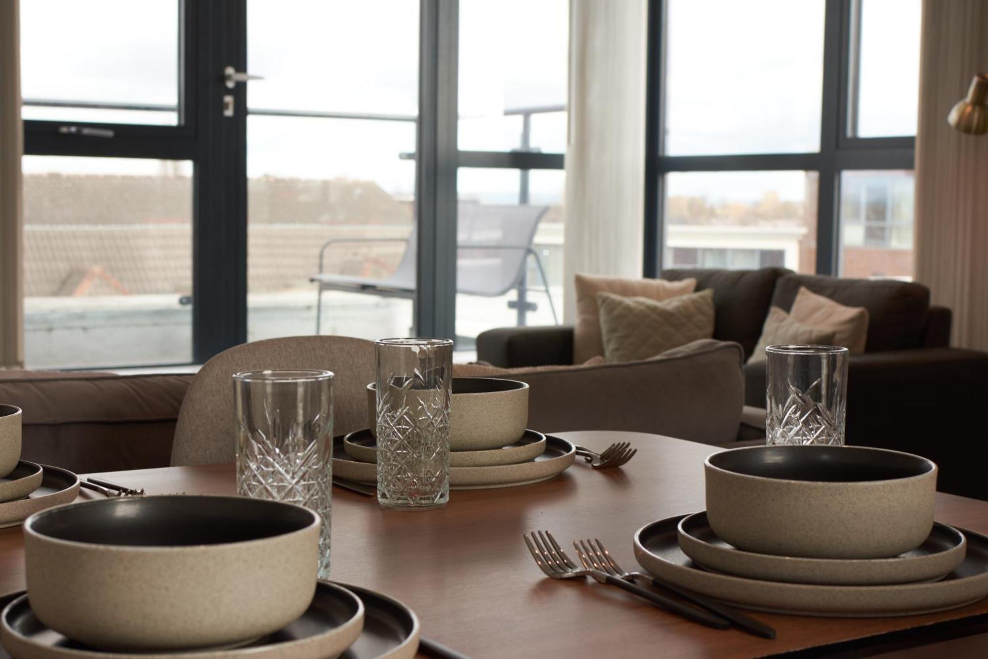 Luxury York Minster Penthouse - Free Gym & Parking Apartment Luaran gambar