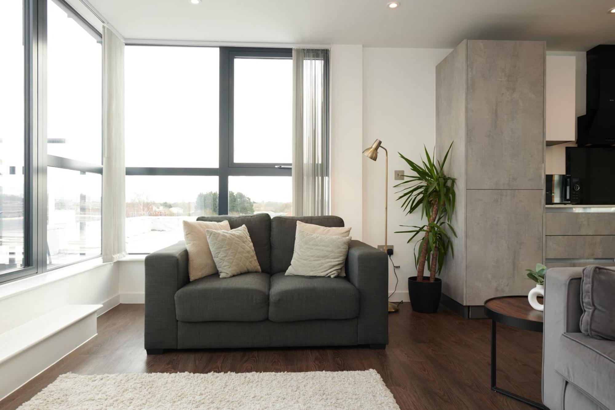 Luxury York Minster Penthouse - Free Gym & Parking Apartment Luaran gambar