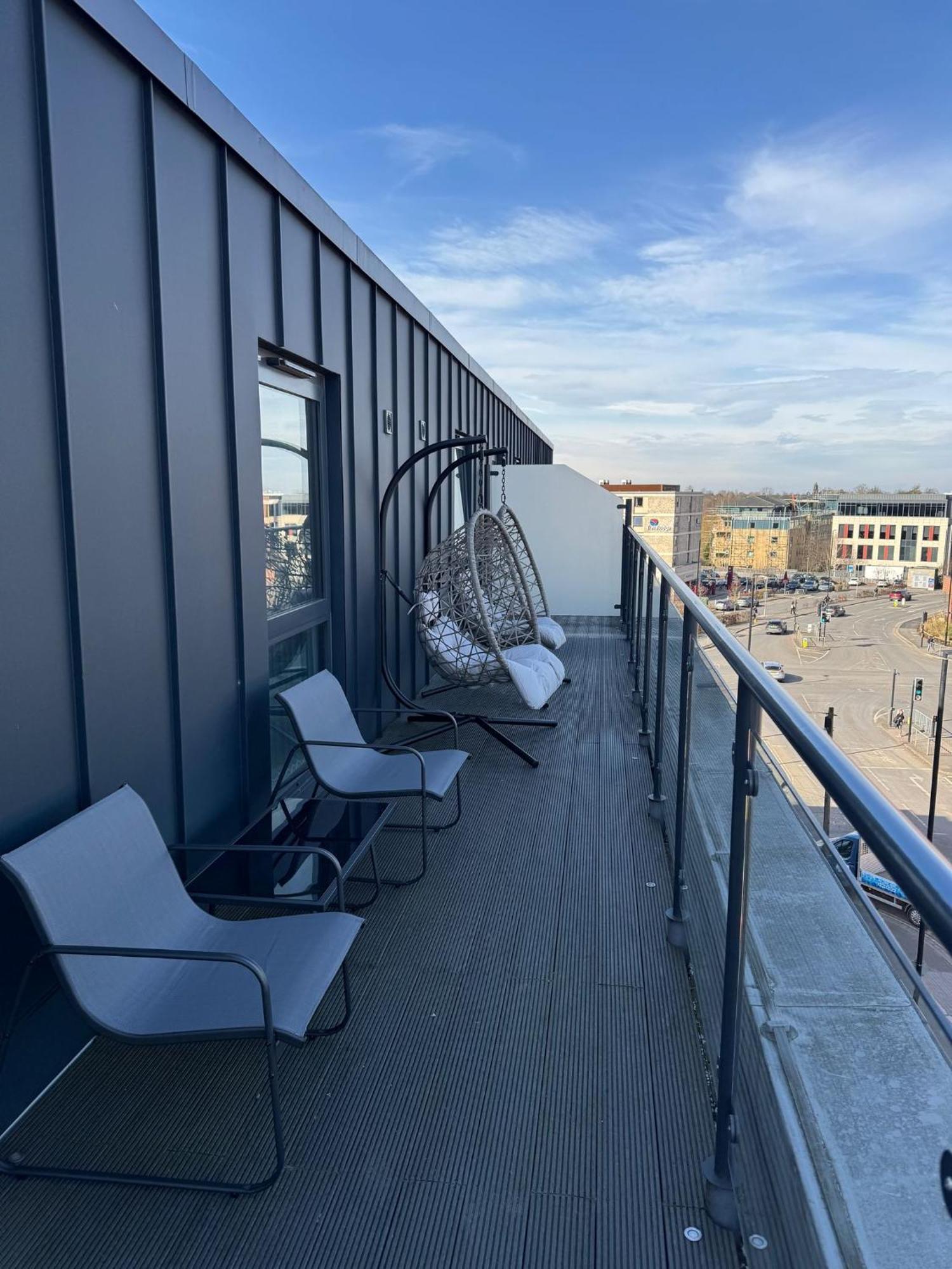 Luxury York Minster Penthouse - Free Gym & Parking Apartment Luaran gambar